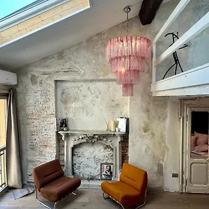 Charming And Design Attic Loft In Coolest Area Navigli Ticinese , Milan Italy