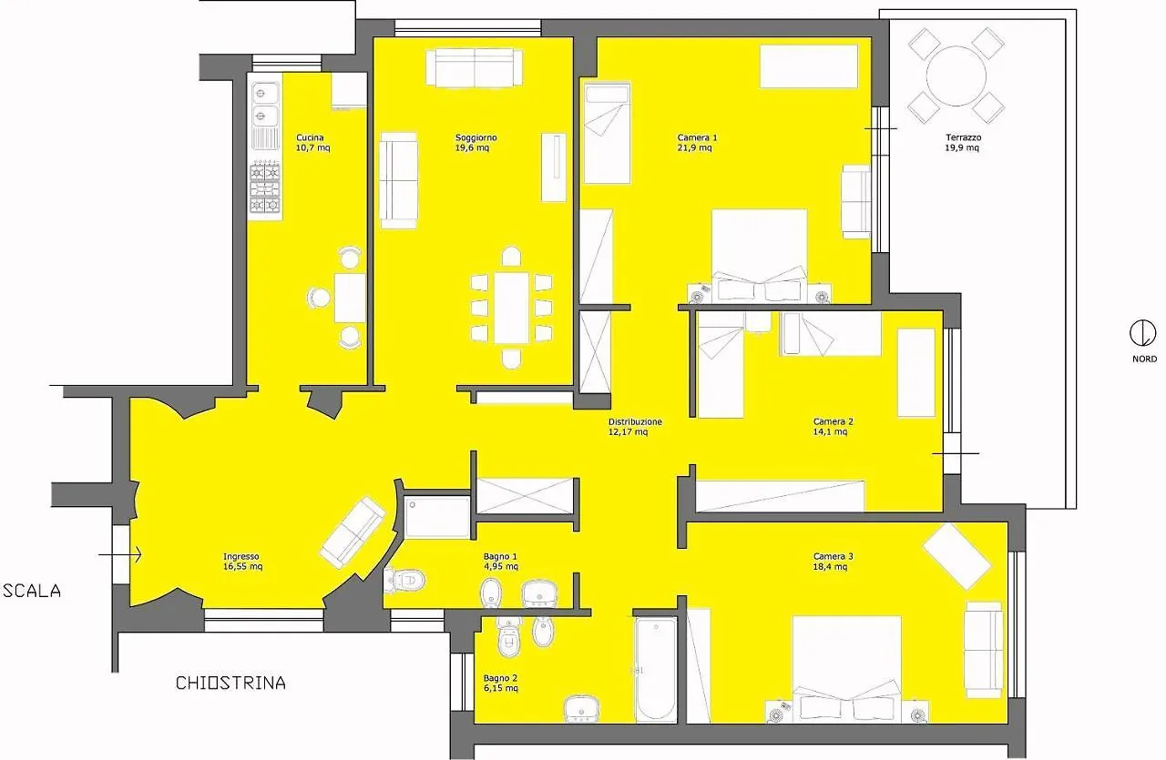 Vatican De Carolis Terrace Apartment Rome